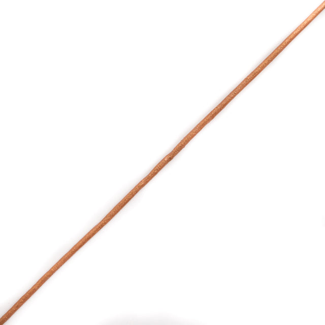 Metallic Bronze Leather Cord