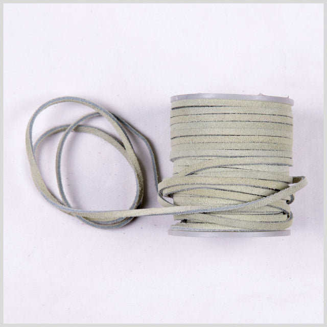 Ecru Suede Cord - 3 x 1.5 mm