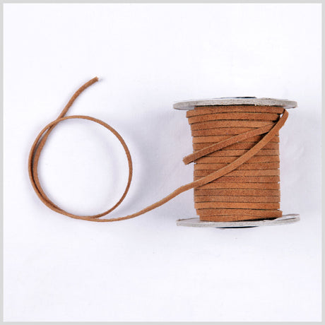 Rust Suede Cord - 3 x 1.5 mm