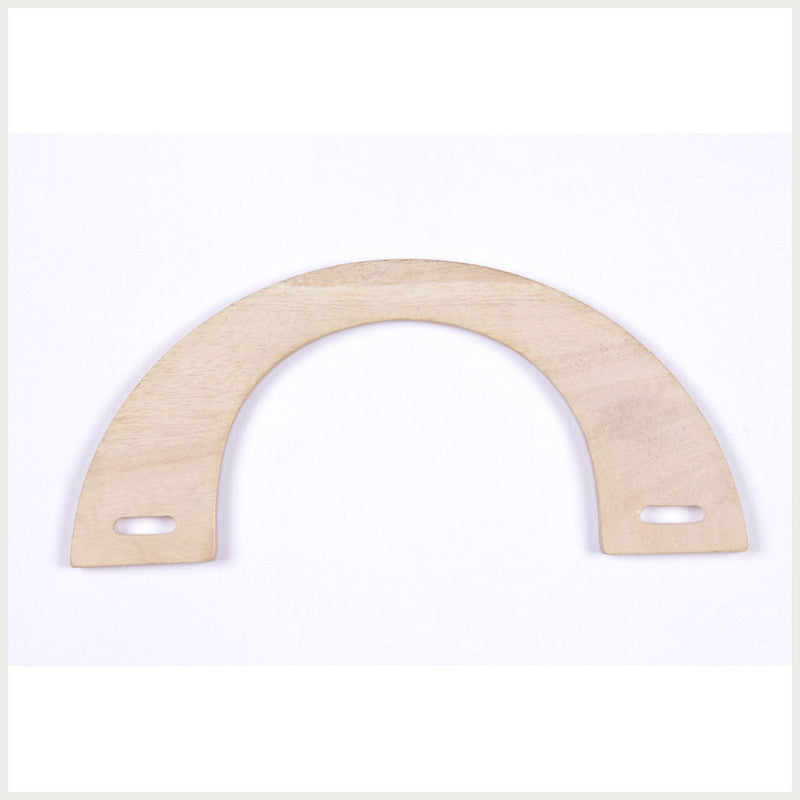 Natural Wooden Handle - 10" x 5"