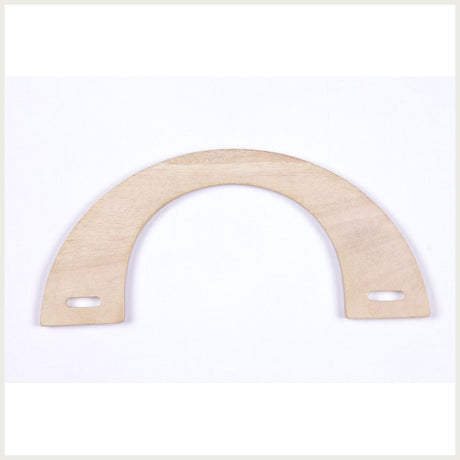 Natural Wooden Handle - 10" x 5"