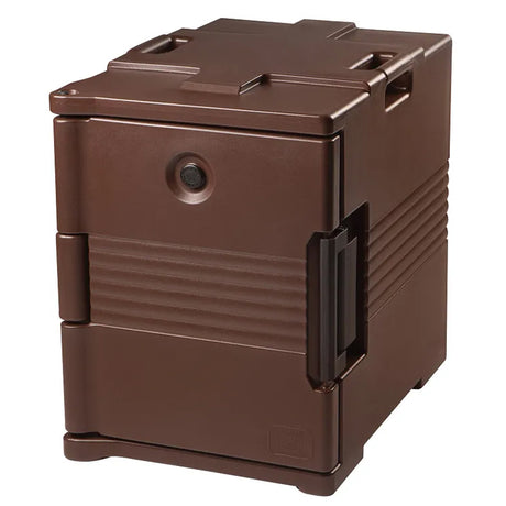 Cambro UPC400 Ultra Pan Front Loading Food Insulated Carrier, Dark Brown