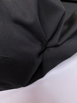 Cotton Plain Woven Black