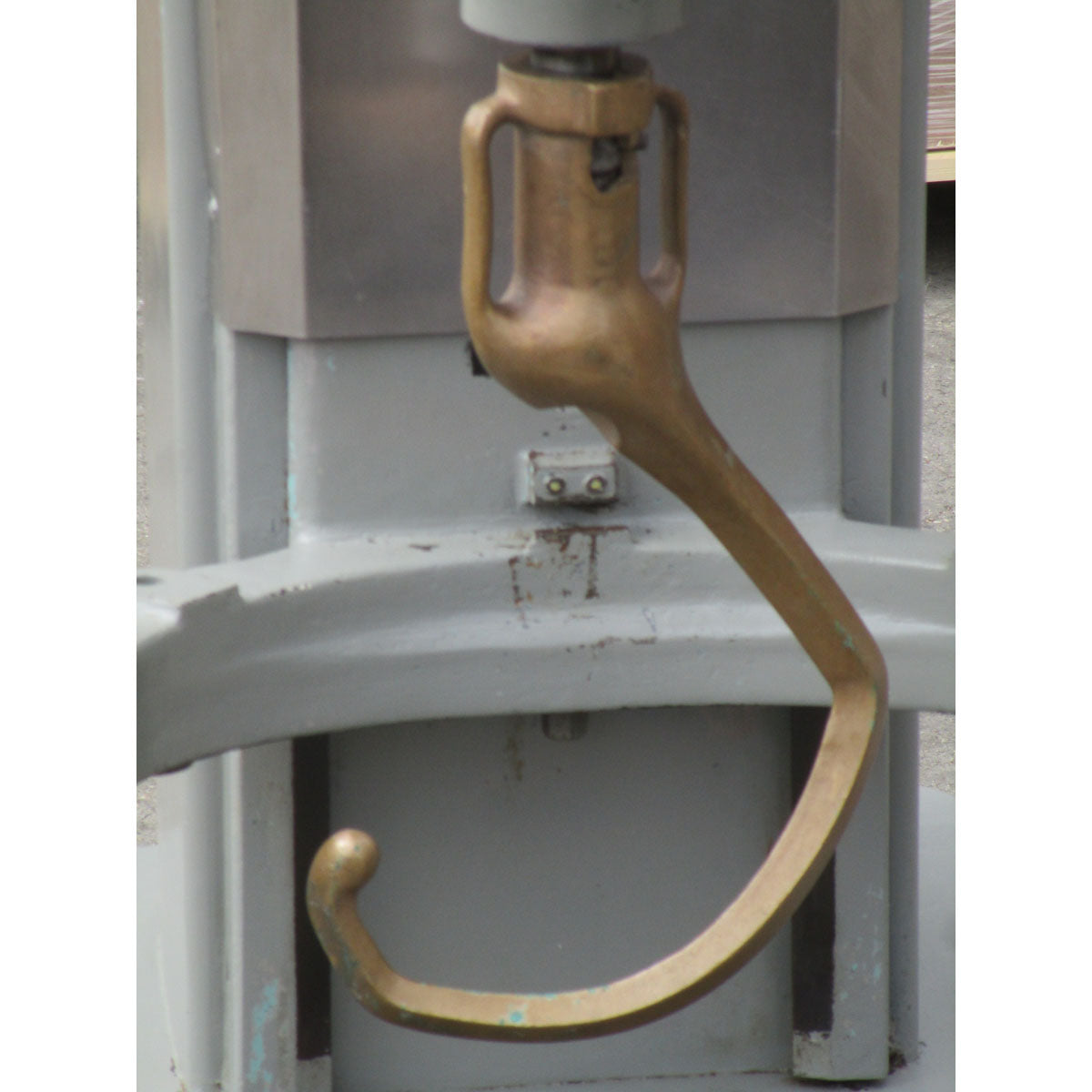 Brass / Bronze 60 Quart Dough Hook For Hobart H600 Mixer, Used Excellent Condition