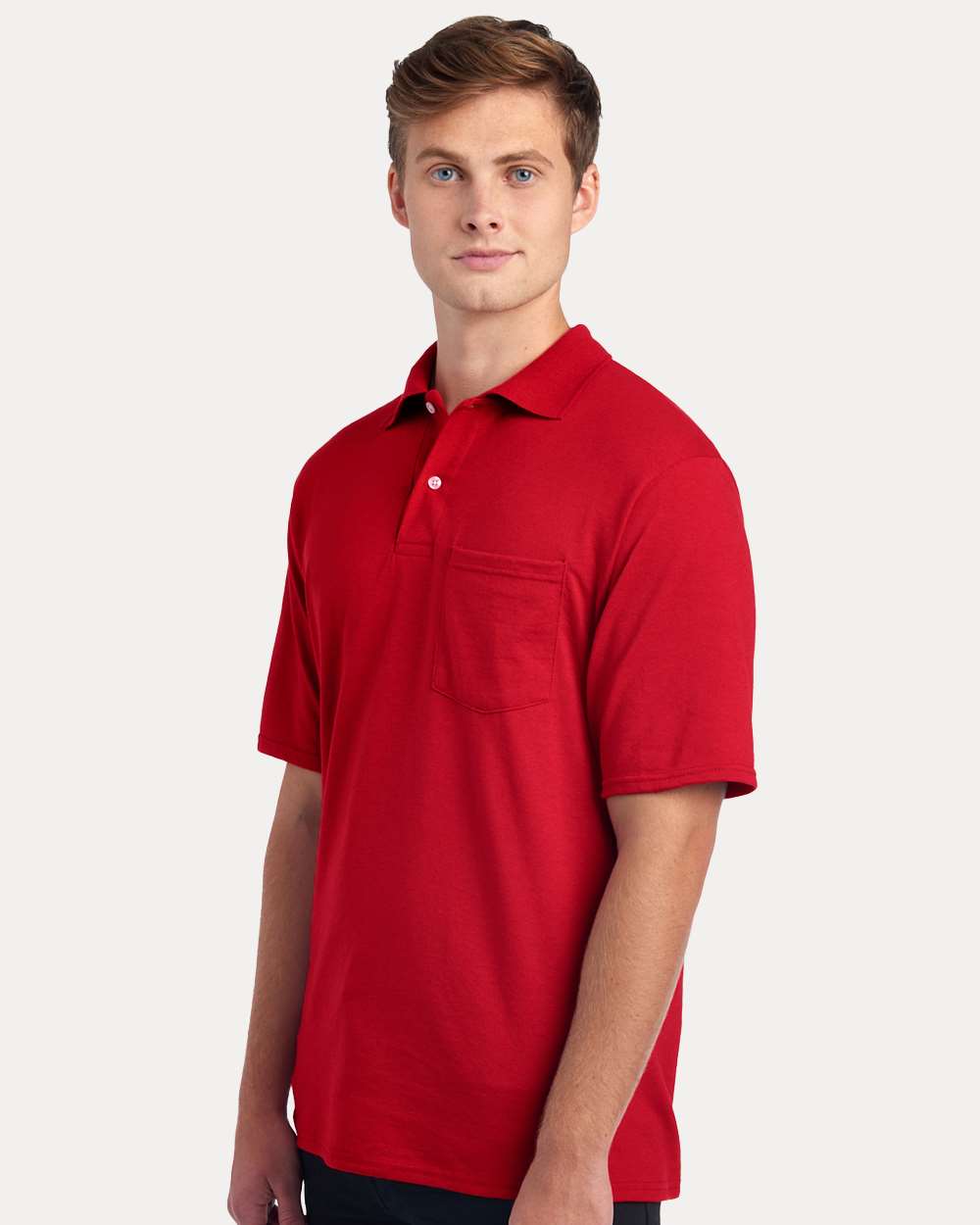 JERZEES® Men’s Dri-Power Polo with Pocket Moisture Wicking Performance T-Shirt