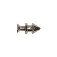 Nickel Cone Spike with Screw - 1/2"