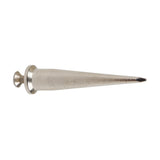Nickel Thin Cone Spike with Screw - 2.125"