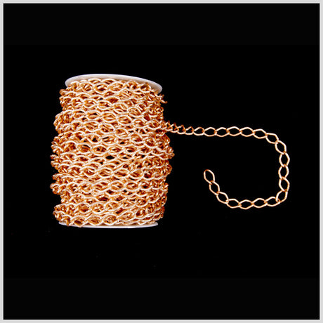 1/2" Gold Aluminum Metal Chain