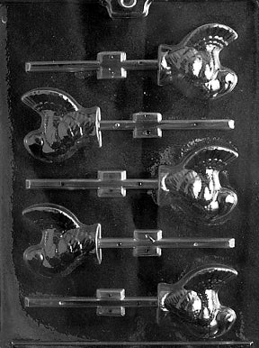 Small Turkey Lolly Chocolate Mold - LPT012