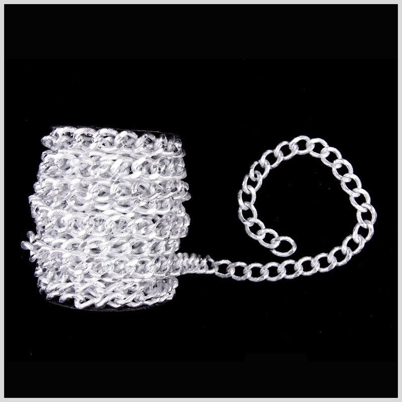 3/4" Silver Aluminum Metal Chain