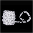 3/4" Silver Aluminum Metal Chain