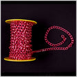 Red Aluminum Metal Chain - 0.375"