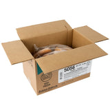Brakebush Tender-Licious 4.5 lb. Bag 6 oz. Fully Cooked Breaded Chicken Breast Fillets - 2/Case