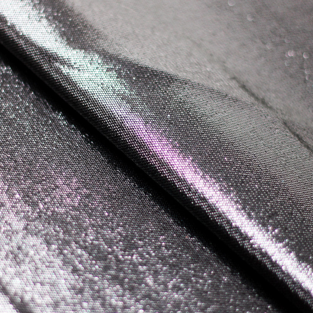 Matrix Twinkle Nylon Spandex Hologram Fabric - Assorted Colors, Solid, 57/58" Width (1 Yard)