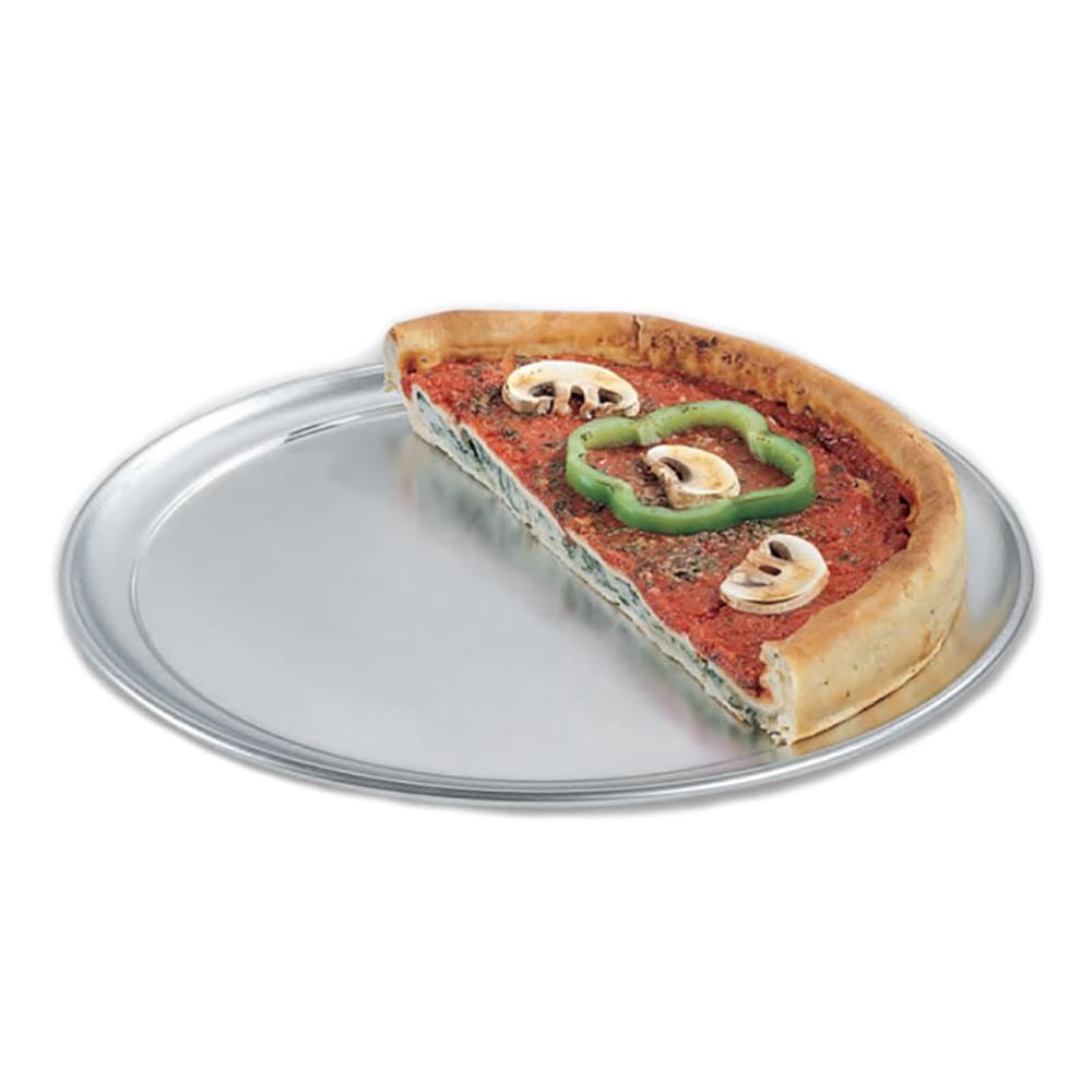 6" Wide Rim Aluminum Pizza Pan Solid Circular Bakeware