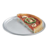 6" Wide Rim Aluminum Pizza Pan Solid Circular Bakeware