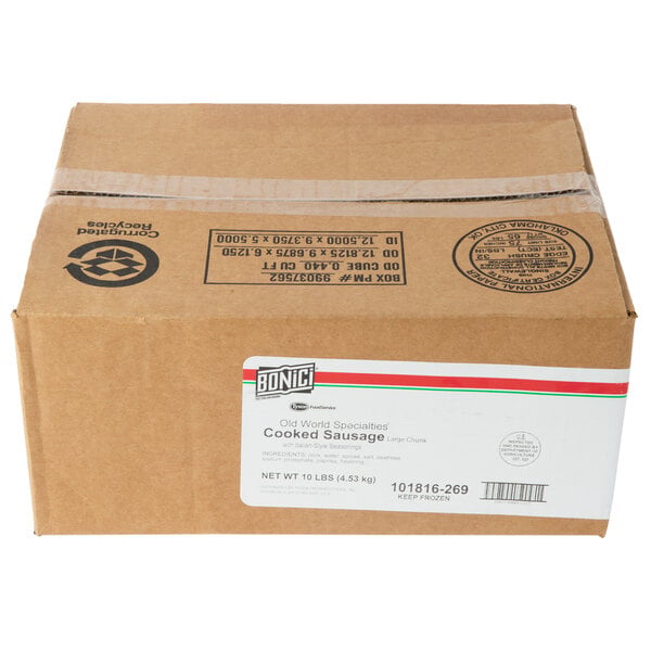 Hillshire Farm Fully Cooked Large Sausage Topping Crumbles 5 lb. - 2/Case