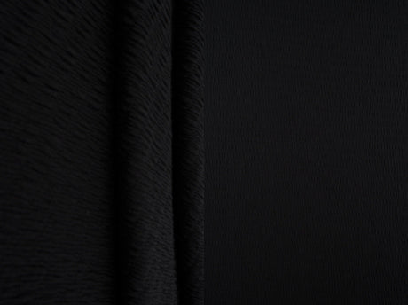 Smocked Rayon Knit Solid Fabric