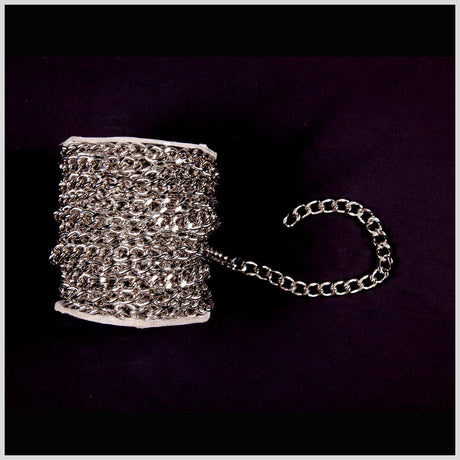 Silver Metal Chain - 0.5"