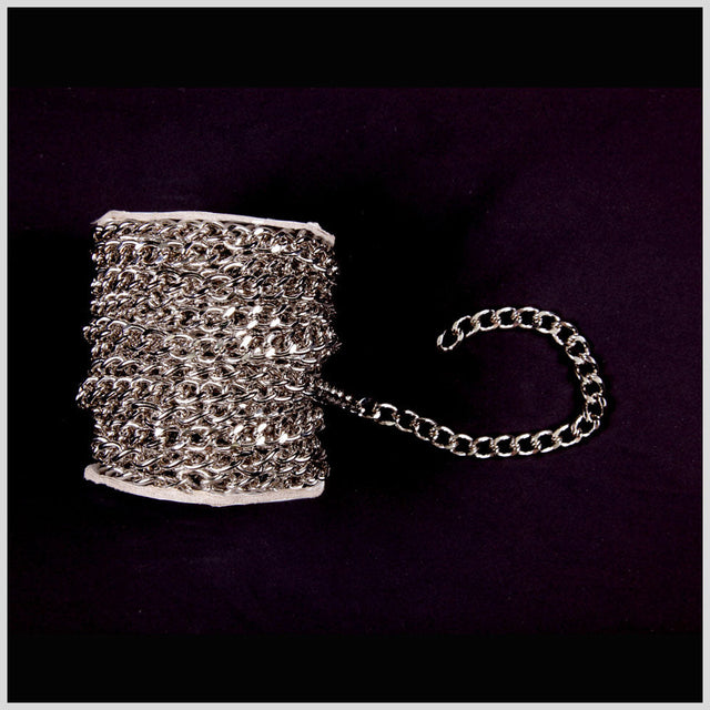 Silver Metal Chain - 0.5"