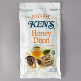 Ken's Foods 1.5 oz. Fat-Free Dijon Honey Mustard Dressing Packet - 60/Case