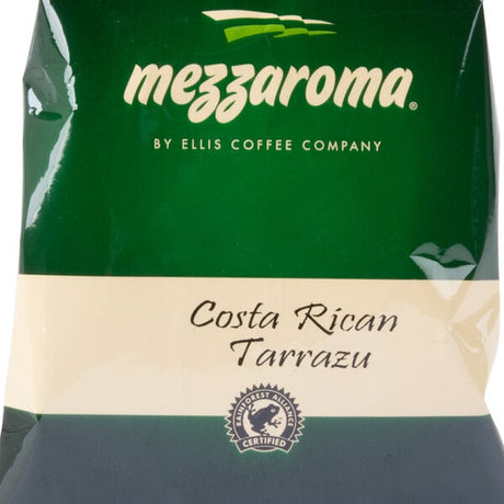 Ellis Mezzaroma 2.5 oz. Costa Rican Tarrazu Coffee Packet - 24/Case