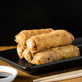 Original Philly Cheesesteak 2.5 oz. Beef Cheesesteak Egg Rolls - 60/Case