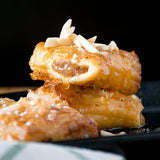 Orange Bakery Ready-to-Bake Almond Bear Claw 3.7 oz. - 72/Case