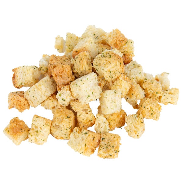 Burry Foods 0.25 oz. Homestyle Seasoned Croutons Portion Pack - 250/Case