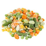 IQF 5 Way Mixed Vegetable Blend 2.5 lb. Bag - 12/Case