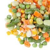 IQF 5 Way Mixed Vegetable Blend 2.5 lb. Bag - 12/Case