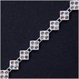 3.2mm White/Crystal Plastic & Glass