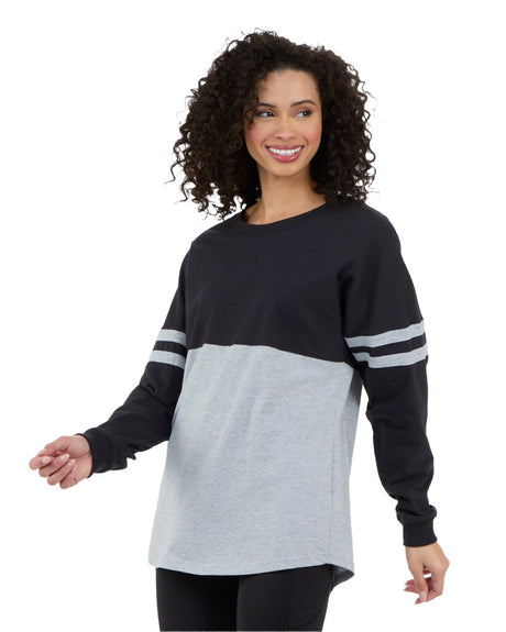 Boxercraft® Ladies Oversized Pom Pom Jersey Fleece