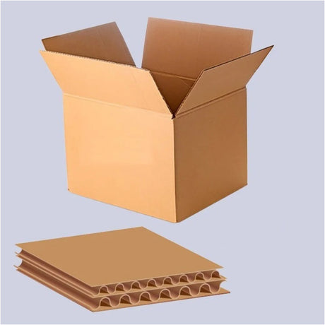 Eco Friendly 9x7x7 Inch Corrugated Box Lightweight, Sturdy & Recyclable