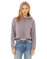 BELLA+CANVAS® Women’s Cropped Fleece Hoodie Sweatshirt Soft, Sustainable & Stylish