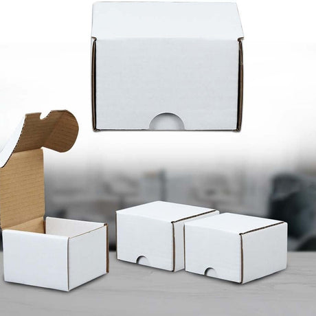 Secure 9" x 6 1/2" x 2 3/4" Packing Boxes for Compact Goods