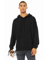 Bella + Canvas® Unisex Raw Seam Hooded Sweatshirt