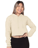 Bayside ® Ladies Usa Made Cropped Hooded Sweatshirt