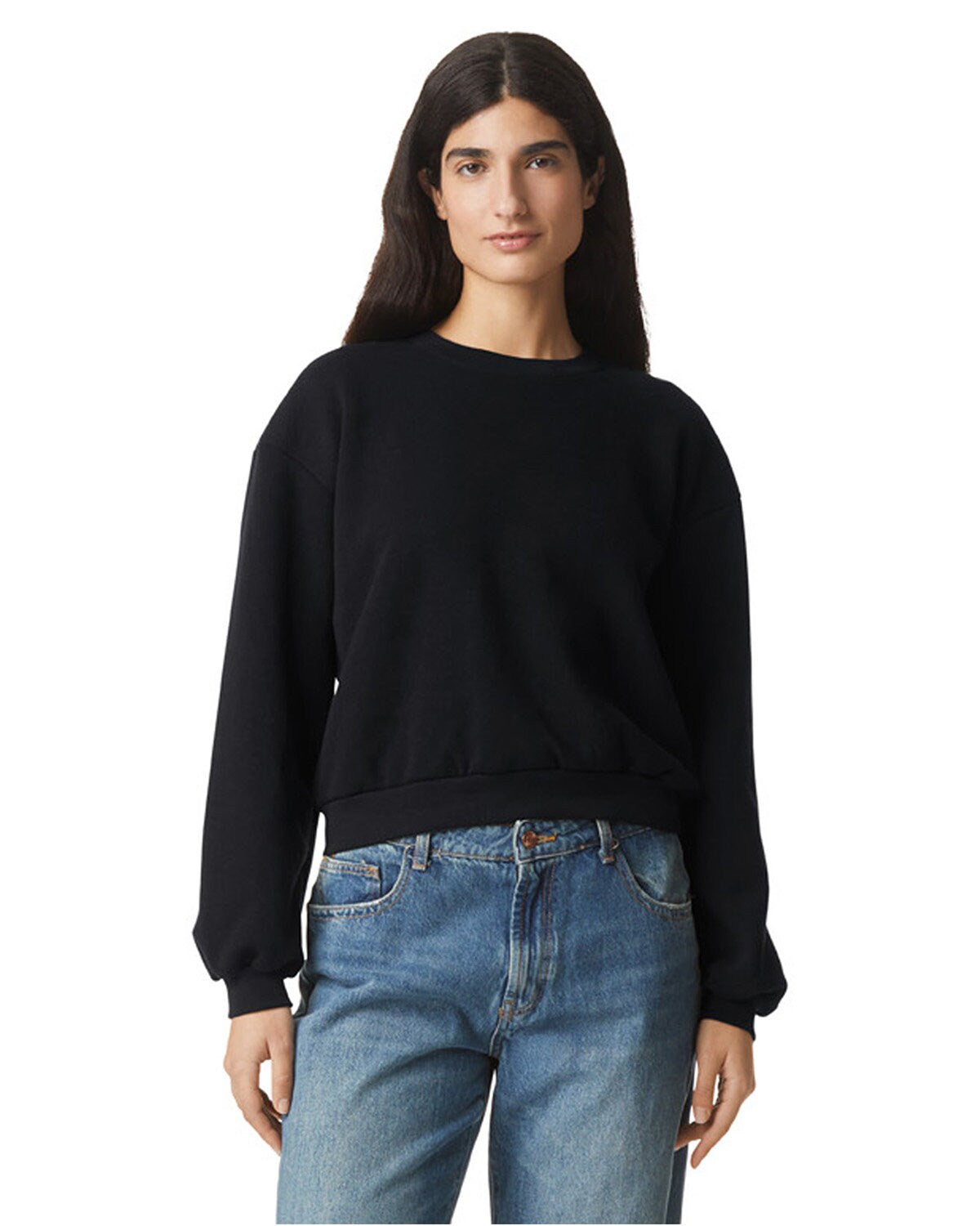 American Apparel® Ladies ReFlex Fleece Crewneck Sweatshirt