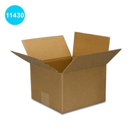 Durable 7x6x6 Inch Cardboard Box Ideal for Corrugated Shipping, Gifts, Crafts & Small Items