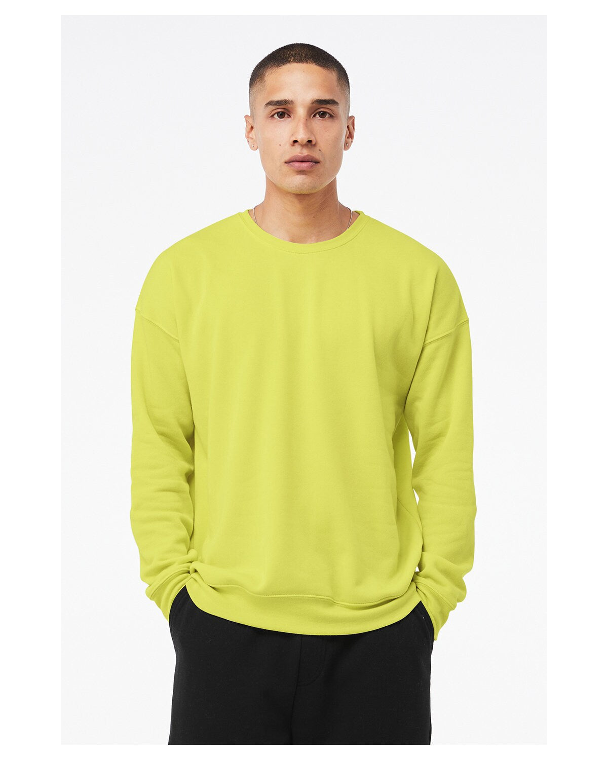 Bella+Canvas® Unisex Sponge Fleece Drop Shoulder Crewneck Sweatshirt