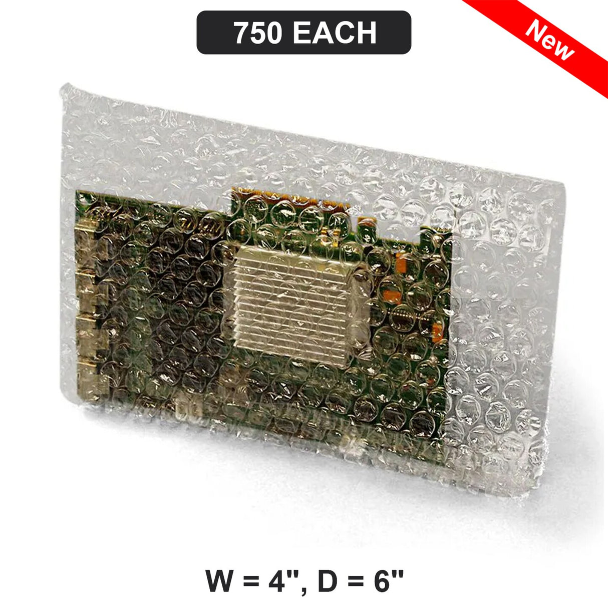 Tiny 4"x6" Bubble Bags Compact & Secure