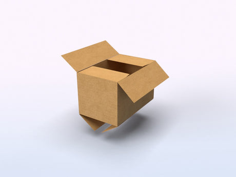 Corrugated Boxes Compact & Durable Packaging 4"x4"x4"