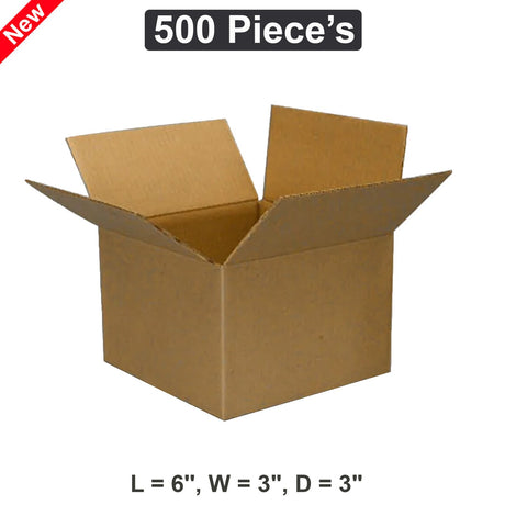 Compact Packaging Solution 6"x3"x3' Boxes