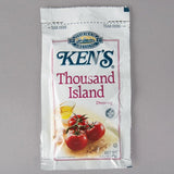Ken's Foods 1.5 oz. Deluxe Thousand Island Dressing Packet - 60/Case