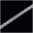 2.2mm White/Crystal Plastic & Glass