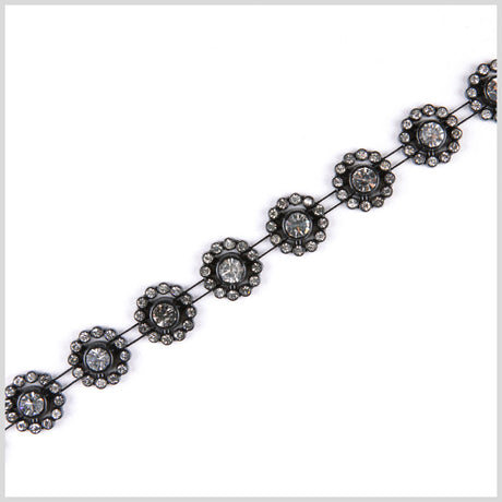 Black/Crystal Plastic & Glass