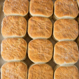 Bridgford 2 oz. Old South Baked Buttermilk Biscuit - 100/Case