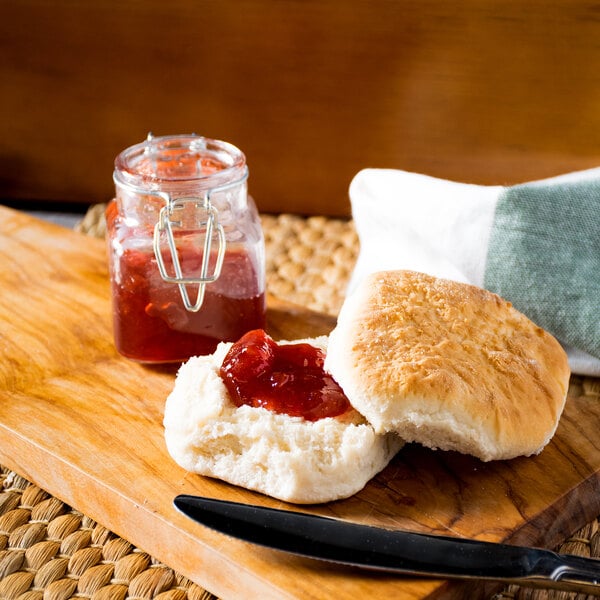 Bridgford 2 oz. Old South Baked Buttermilk Biscuit - 100/Case