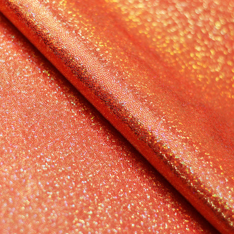 Matrix Twinkle Nylon Spandex Hologram Fabric - Assorted Colors, Solid, 57/58" Width (1 Yard)